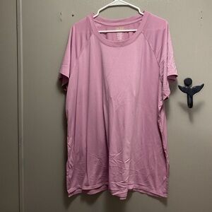 Plus Size Tek Gear Dry/Tek, Women's T-Shirt. 2X Lilac. Activewear.